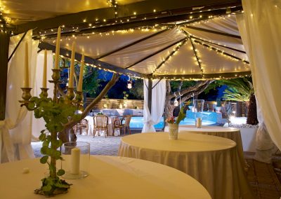 Ristorante con area giardino per feste di laurea a Teramo