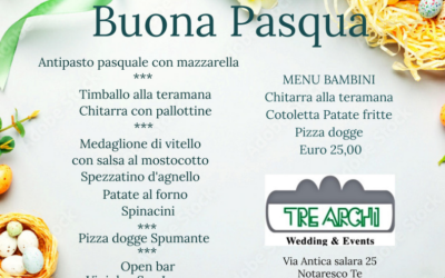 Menù Pasqua 2026